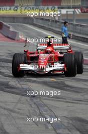 14.04.2006 Barcelona, Spain,  Michael Schumacher (GER), Scuderia Ferrari