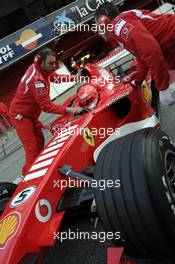 13.04.2006 Barcelona, Spain,  Michael Schumacher (GER), Scuderia Ferrari