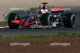 30.11.2006 Barcelona, Spain,  Lewis Hamilton (GBR), McLaren Mercedes  - Formula One Testing, Circuit de Catalunya