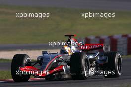 30.11.2006 Barcelona, Spain,  Lewis Hamilton (GBR), McLaren Mercedes - Formula One Testing, Circuit de Catalunya