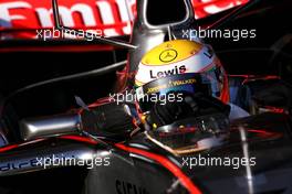 30.11.2006 Barcelona, Spain,  Lewis Hamilton (GBR), McLaren Mercedes  - Formula One Testing, Circuit de Catalunya