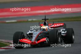 28.11.2006 Barcelona, Spain,  Lewis Hamilton (GBR), McLaren Mercedes - Formula One Testing, Circuit de Catalunya