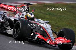 28.11.2006 Barcelona, Spain,  Lewis Hamilton, Team Mercedes McLaren, MP4-21 - Formula One Testing, Circuit de Catalunya