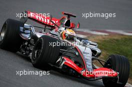 28.11.2006 Barcelona, Spain,  Lewis Hamilton (GBR), Team McLaren Mercedes, MP4-21 - Formula One Testing, Circuit de Catalunya