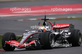 29.11.2006 Barcelona, Spain,  Lewis Hamilton (GBR), McLaren Mercedes  - Formula One Testing, Circuit de Catalunya