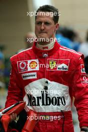 10.03.2006 Sakhir, Bahrain,  Michael Schumacher (GER), Scuderia Ferrari - Formula 1 World Championship, Rd 1, Bahrain Grand Prix, Friday