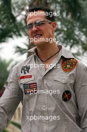 11.03.2006 Sakhir, Bahrain,  Michael Schumacher (GER), Scuderia Ferrari - Formula 1 World Championship, Rd 1, Bahrain Grand Prix, Saturday