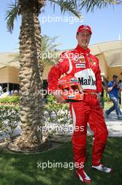 09.03.2006 Sakhir, Bahrain,  Michael Schumacher (GER), Scuderia Ferrari - Formula 1 World Championship, Rd 1, Bahrain Grand Prix, Thursday