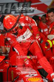 20.10.2006 Sao Paulo, Brazil,  Michael Schumacher (GER), Scuderia Ferrari - Formula 1 World Championship, Rd 18, Brazilian Grand Prix, Friday Practice