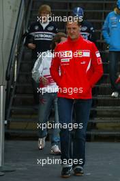 20.10.2006 Sao Paulo, Brazil,  Michael Schumacher (GER), Scuderia Ferrari - Formula 1 World Championship, Rd 18, Brazilian Grand Prix, Friday