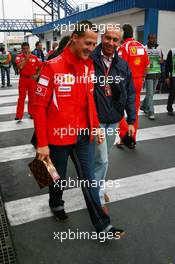 20.10.2006 Sao Paulo, Brazil,  Michael Schumacher (GER), Scuderia Ferrari - Formula 1 World Championship, Rd 18, Brazilian Grand Prix, Friday