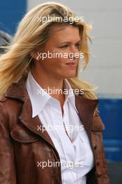 20.10.2006 Sao Paulo, Brazil,  Corina Schumacher (GER), Corinna, Wife of Michael Schumacher - Formula 1 World Championship, Rd 18, Brazilian Grand Prix, Friday