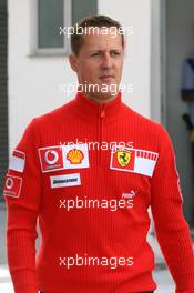 20.10.2006 Sao Paulo, Brazil,  Michael Schumacher (GER), Scuderia Ferrari - Formula 1 World Championship, Rd 18, Brazilian Grand Prix, Friday