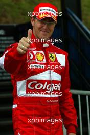 20.10.2006 Sao Paulo, Brazil,  A Michael Schumacher (GER) look a-like at the circuit - Formula 1 World Championship, Rd 18, Brazilian Grand Prix, Friday