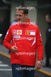 20.10.2006 Sao Paulo, Brazil,  Michael Schumacher (GER), Scuderia Ferrari - Formula 1 World Championship, Rd 18, Brazilian Grand Prix, Friday