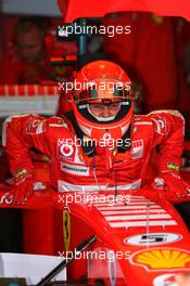 20.10.2006 Sao Paulo, Brazil,  Michael Schumacher (GER), Scuderia Ferrari - Formula 1 World Championship, Rd 18, Brazilian Grand Prix, Friday Practice