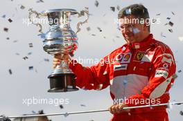 22.10.2006 Sao Paulo, Brazil,  Ross Brawn (GBR), Scuderia Ferrari, Technical Director - Formula 1 World Championship, Rd 18, Brazilian Grand Prix, Sunday Podium
