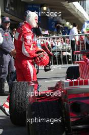 22.10.2006 Sao Paulo, Brazil,  Michael Schumacher (GER), Scuderia Ferrari - Formula 1 World Championship, Rd 18, Brazilian Grand Prix, Sunday Podium