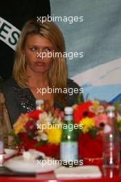 21.10.2006 Sao Paulo, Brazil,  Corina Schumacher (GER), Corinna, Wife of Michael Schumacher - Formula 1 World Championship, Rd 18, Brazilian Grand Prix, Saturday Qualifying