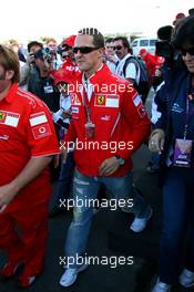 21.10.2006 Sao Paulo, Brazil,  Michael Schumacher (GER), Scuderia Ferrari - Formula 1 World Championship, Rd 18, Brazilian Grand Prix, Saturday