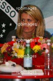 21.10.2006 Sao Paulo, Brazil,  Corina Schumacher (GER), Corinna, Wife of Michael Schumacher - Formula 1 World Championship, Rd 18, Brazilian Grand Prix, Saturday Qualifying