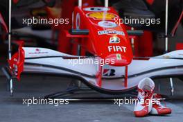 22.10.2006 Sao Paulo, Brazil,  Michael Schumacher (GER), Scuderia Ferrari, race boots - Formula 1 World Championship, Rd 18, Brazilian Grand Prix, Sunday