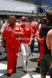 22.10.2006 Sao Paulo, Brazil,  Michael Schumacher (GER), Scuderia Ferrari - Formula 1 World Championship, Rd 18, Brazilian Grand Prix, Sunday