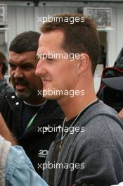 19.10.2006 Sao Paulo, Brazil,  Michael Schumacher (GER), Scuderia Ferrari - Formula 1 World Championship, Rd 18, Brazilian Grand Prix, Thursday