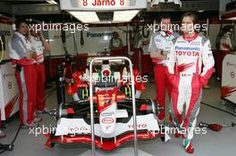23.06.2006 Montreal, Canada,  Jarno Trulli (ITA), Toyota Racing, TF106 - Formula 1 World Championship, Rd 9, Canadian Grand Prix, Friday Practice