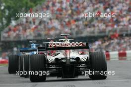 23.06.2006 Montreal, Canada,  Rubens Barrichello (BRA), Honda Racing F1 Team, RA106  - Formula 1 World Championship, Rd 9, Canadian Grand Prix, Friday Practice