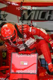 23.06.2006 Montreal, Canada,  Michael Schumacher (GER), Scuderia Ferrari, 248 F1 - Formula 1 World Championship, Rd 9, Canadian Grand Prix, Friday Practice