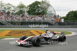 23.06.2006 Montreal, Canada,  Juan-Pablo Montoya (COL), Juan Pablo, McLaren Mercedes, MP4-21 - Formula 1 World Championship, Rd 9, Canadian Grand Prix, Friday Practice
