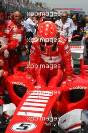 25.06.2006 Montreal, Canada,  Michael Schumacher (GER), Scuderia Ferrari - Formula 1 World Championship, Rd 9, Canadian Grand Prix, Sunday Pre-Race Grid