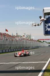 25.06.2006 Montreal, Canada,  Michael Schumacher (GER), Scuderia Ferrari, 248 F1 - Formula 1 World Championship, Rd 9, Canadian Grand Prix, Sunday Race