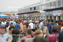 22.06.2006 Montreal, Canada,  Fans in the pitlane - Formula 1 World Championship, Rd 9, Canadian Grand Prix, Thursday