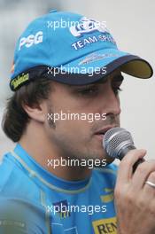 22.06.2006 Montreal, Canada,  Fernando Alonso (EP), Renault F1 Team - Formula 1 World Championship, Rd 9, Canadian Grand Prix, Thursday