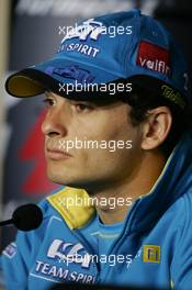 22.06.2006 Montreal, Canada,  Giancarlo Fisichella (ITA), Renault F1 Team - Formula 1 World Championship, Rd 9, Canadian Grand Prix, Thursday