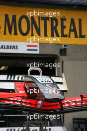 22.06.2006 Montreal, Canada,  Midland MF1 Racing Front Wing - Formula 1 World Championship, Rd 9, Canadian Grand Prix, Thursday