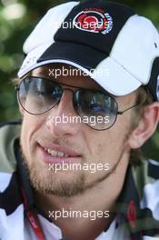 22.06.2006 Montreal, Canada,  Jenson Button (GBR), Honda Racing F1 Team - Formula 1 World Championship, Rd 9, Canadian Grand Prix, Thursday
