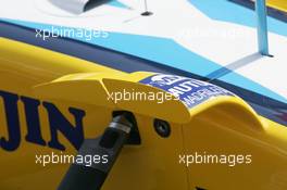 22.06.2006 Montreal, Canada,  Renault F1, R26, Winglet detail - Formula 1 World Championship, Rd 9, Canadian Grand Prix, Thursday