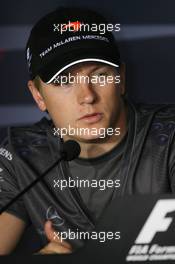 22.06.2006 Montreal, Canada,  Kimi Raikkonen (FIN), Räikkönen, McLaren Mercedes - Formula 1 World Championship, Rd 9, Canadian Grand Prix, Thursday Press Conference