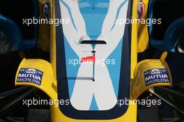 22.06.2006 Montreal, Canada,  Renault front wing - Formula 1 World Championship, Rd 9, Canadian Grand Prix, Thursday