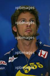 29.09.2006 Shanghai, China,  Jenson Button (GBR), Honda Racing F1 Team - Formula 1 World Championship, Rd 16, Chinese Grand Prix, Friday Practice