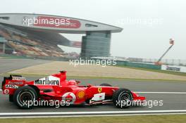 29.09.2006 Shanghai, China,  Michael Schumacher (GER), Scuderia Ferrari - Formula 1 World Championship, Rd 16, Chinese Grand Prix, Friday Practice