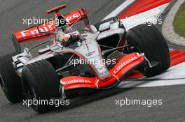 29.09.2006 Shanghai, China,  Kimi Raikkonen (FIN), Räikkönen, McLaren Mercedes, MP4-21 - Formula 1 World Championship, Rd 16, Chinese Grand Prix, Friday Practice