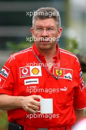 29.09.2006 Shanghai, China,  Ross Brawn (GBR), Scuderia Ferrari, Technical Director - Formula 1 World Championship, Rd 16, Chinese Grand Prix, Friday