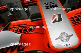 29.09.2006 Shanghai, China,  Spyker MF1 Racing, Toyota M16, Front wing - Formula 1 World Championship, Rd 16, Chinese Grand Prix, Friday Practice