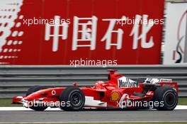 29.09.2006 Shanghai, China,  Michael Schumacher (GER), Scuderia Ferrari - Formula 1 World Championship, Rd 16, Chinese Grand Prix, Friday Practice