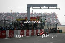 01.10.2006 Shanghai, China,  Michael Schumacher (GER), Scuderia Ferrari - Formula 1 World Championship, Rd 16, Chinese Grand Prix, Sunday Podium