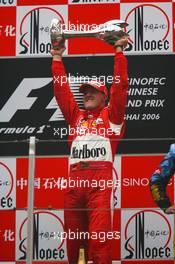 01.10.2006 Shanghai, China,  Michael Schumacher (GER), Scuderia Ferrari - Formula 1 World Championship, Rd 16, Chinese Grand Prix, Sunday Podium